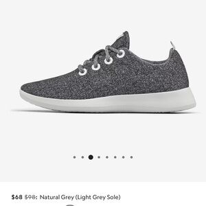 Women’s Wool Runner Allbirds Size 10 in Gray